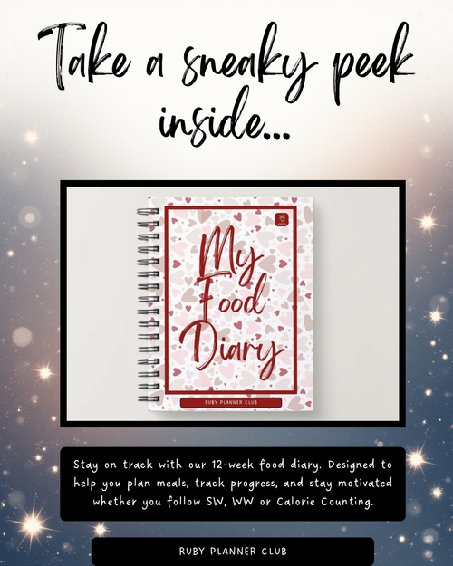 12 Week Food Diary - Spiral Bound