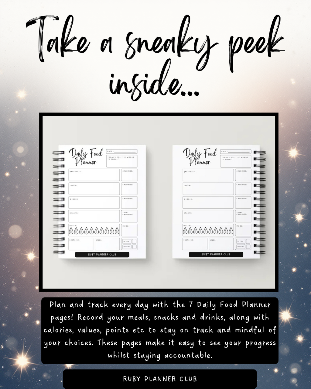 12 Week Food Diary - Spiral Bound