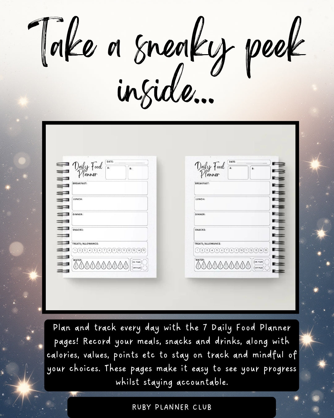 12 Week Food Diary - Spiral Bound