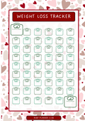 Inserts - Weight Loss Tracker