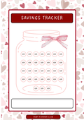 Inserts - Savings Tracker (£10 Savings)