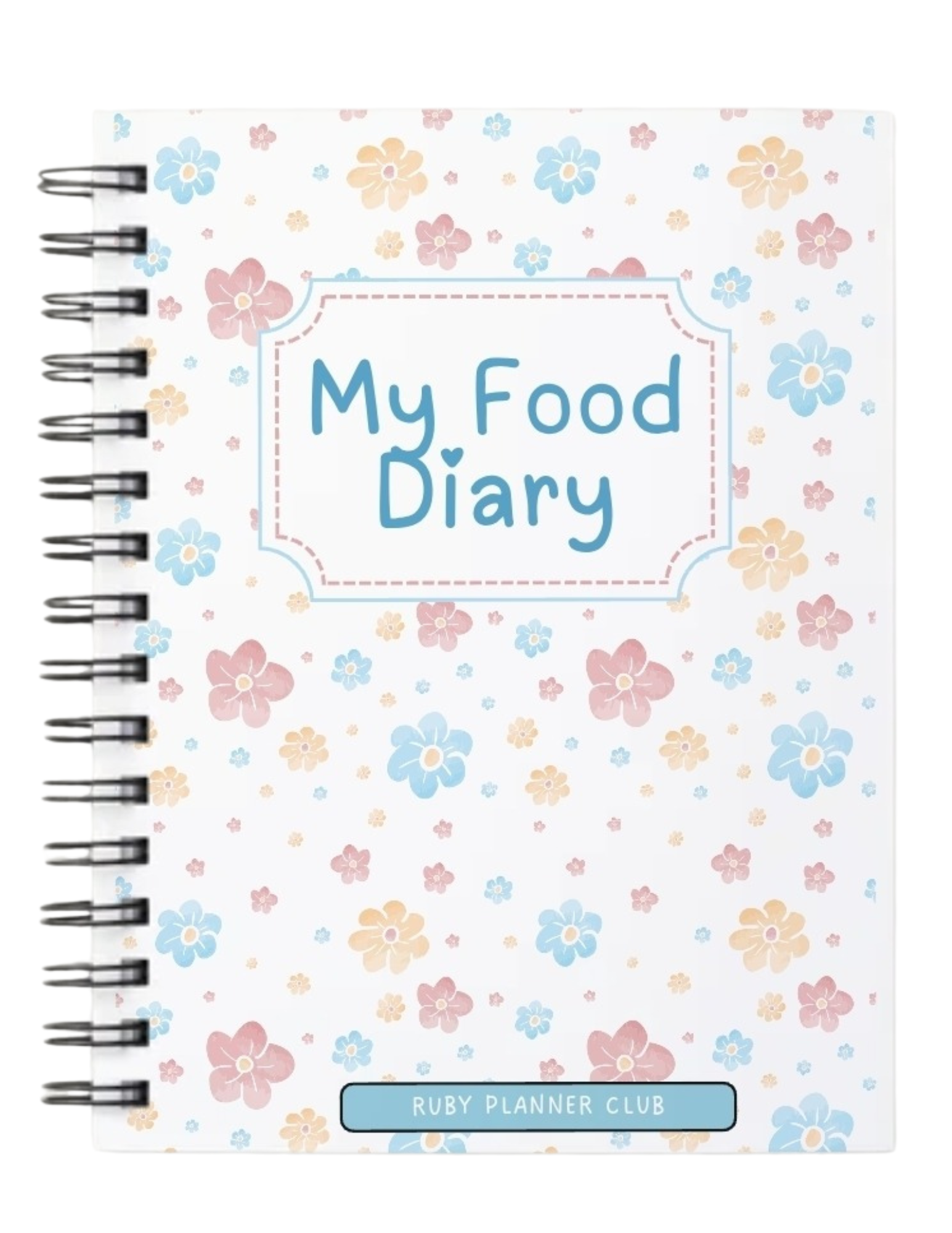 12 Week Food Diary - Spiral Bound