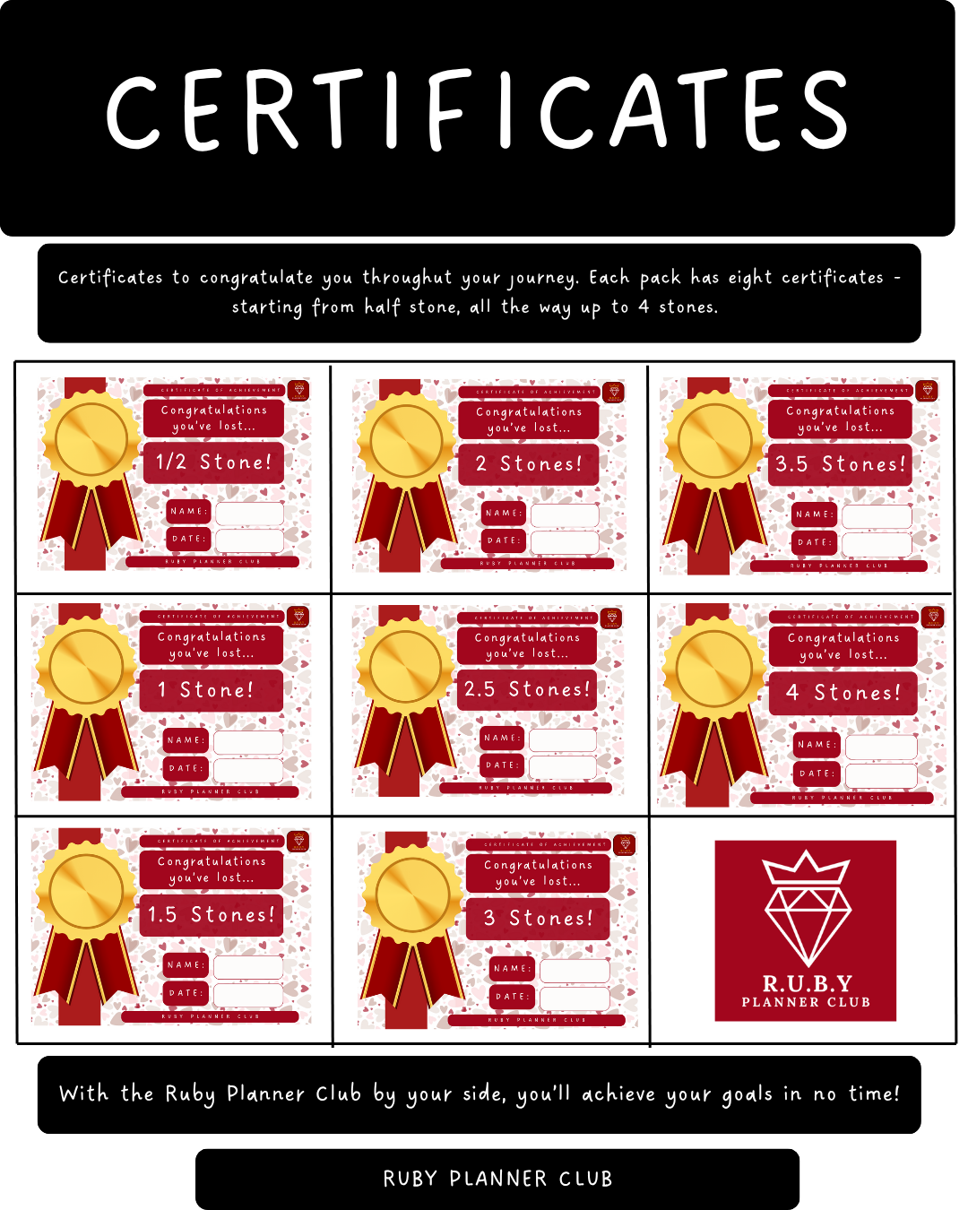 Inserts - Certificates