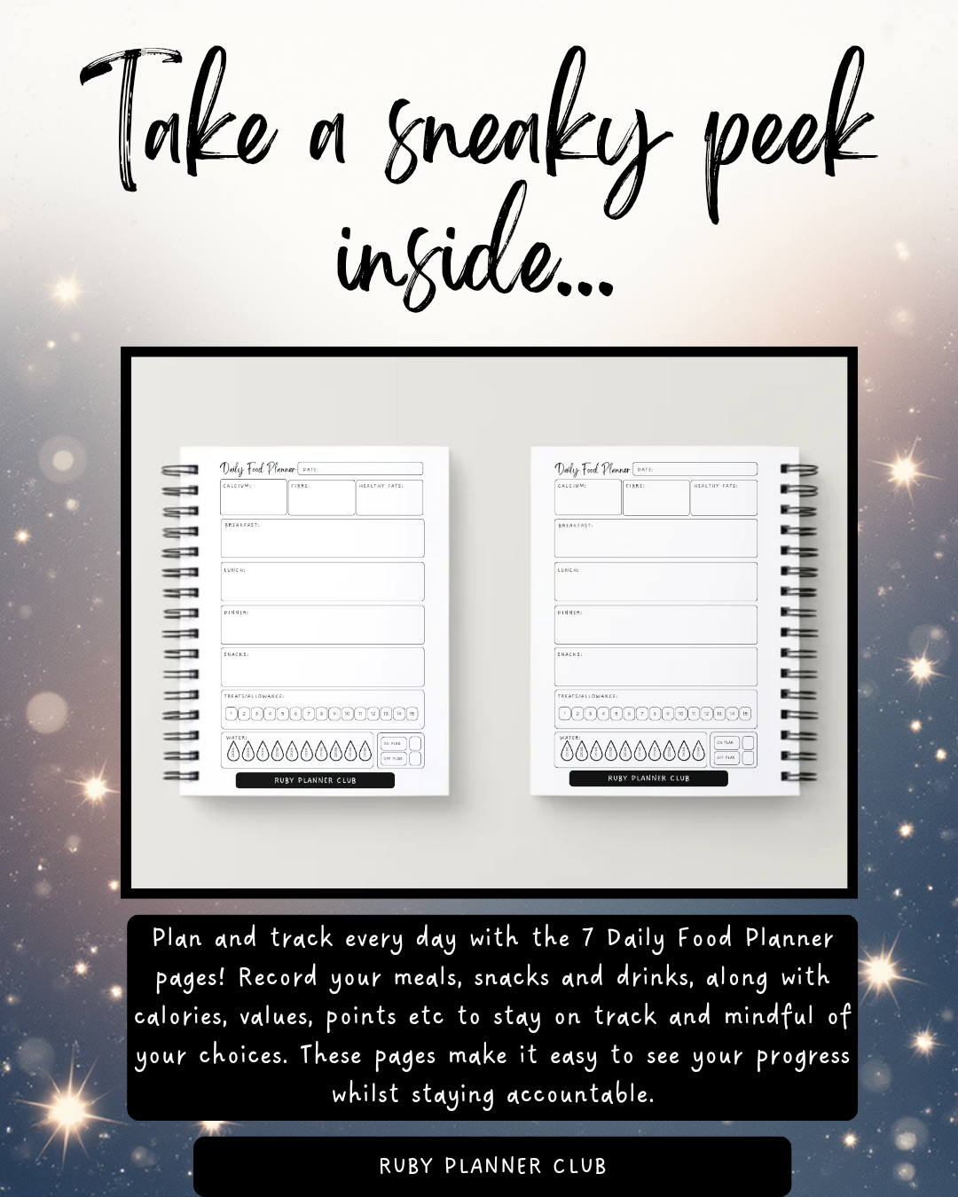 12 Week Food Diary - Spiral Bound